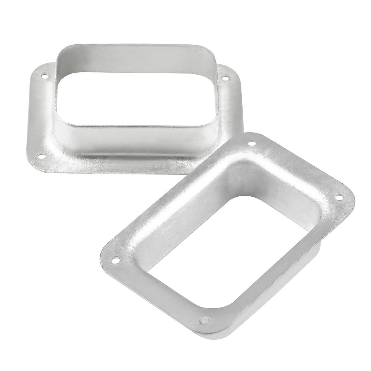(2 Pack)Aluminum Gutter Downspout Outlet – 2" x 3" – - Image 1