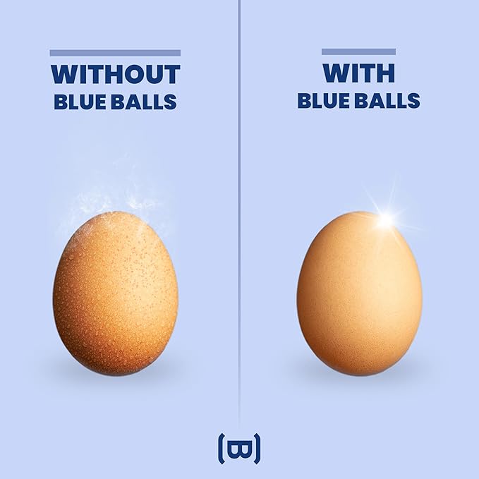 BLUEBALLS - Ball Deodorant for Men - Lotion Anti Chafing for Men - Original Scent - Friction Defense - Sweat Odor & Irritation Care - Men's Grooming & Essentials - Hygiene Products