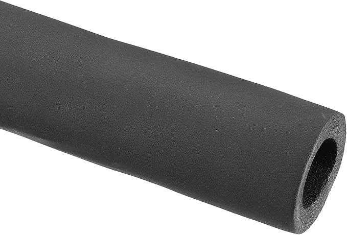 PATIKIL 70.9" L x 2.5" ID x 0.8" T Pipe Insulation Foam Tube, Water Pipe Insulation Tubing Heat Preservation for Plumbing Water AC Pipe Sprinkler Spigot, Black