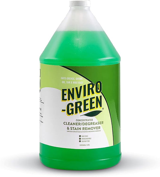 Enviro-Green Concentrate Cleaner/Degreaser & Stain Remover, 1-Gallon