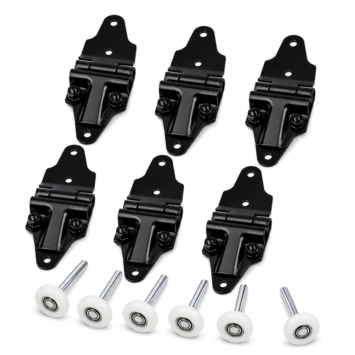 Roll Up Door End Hinge with Nylon Roller (2.00") for Cargo - Image 1