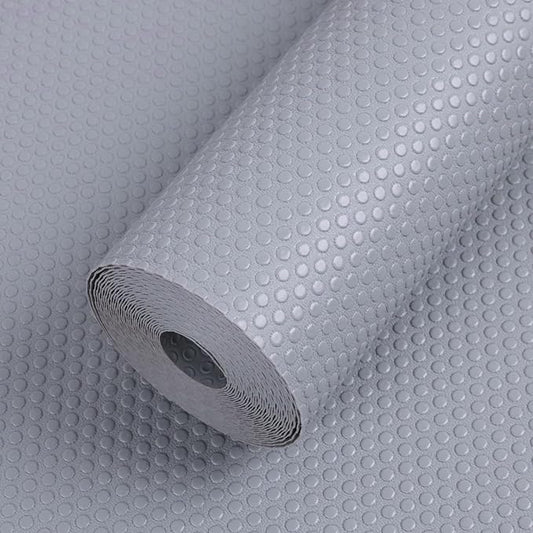 FLPMIX Shelf Liner Light Gray: Waterproof Kitchens Drawer Mat 15 X 240 Inch - Easy to Cut Pantry Cabinets Liners for Cupboard