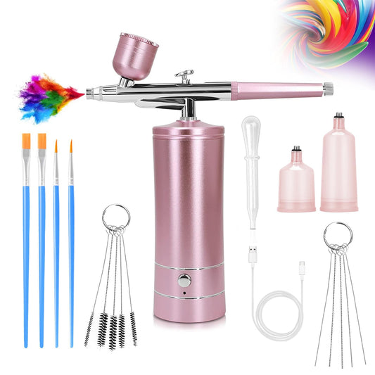 Airbrush Kit Air Brush Kit With Air Compressor Nail Charms - Image 1