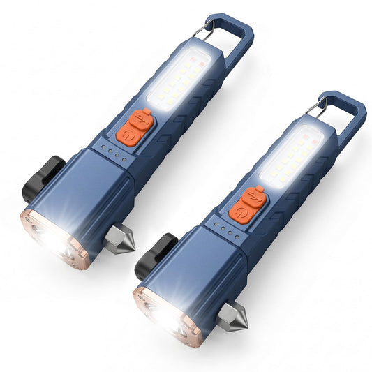 Emergency Car Flashlight with 6 Lighting Modes | Hand Tools - Image 1