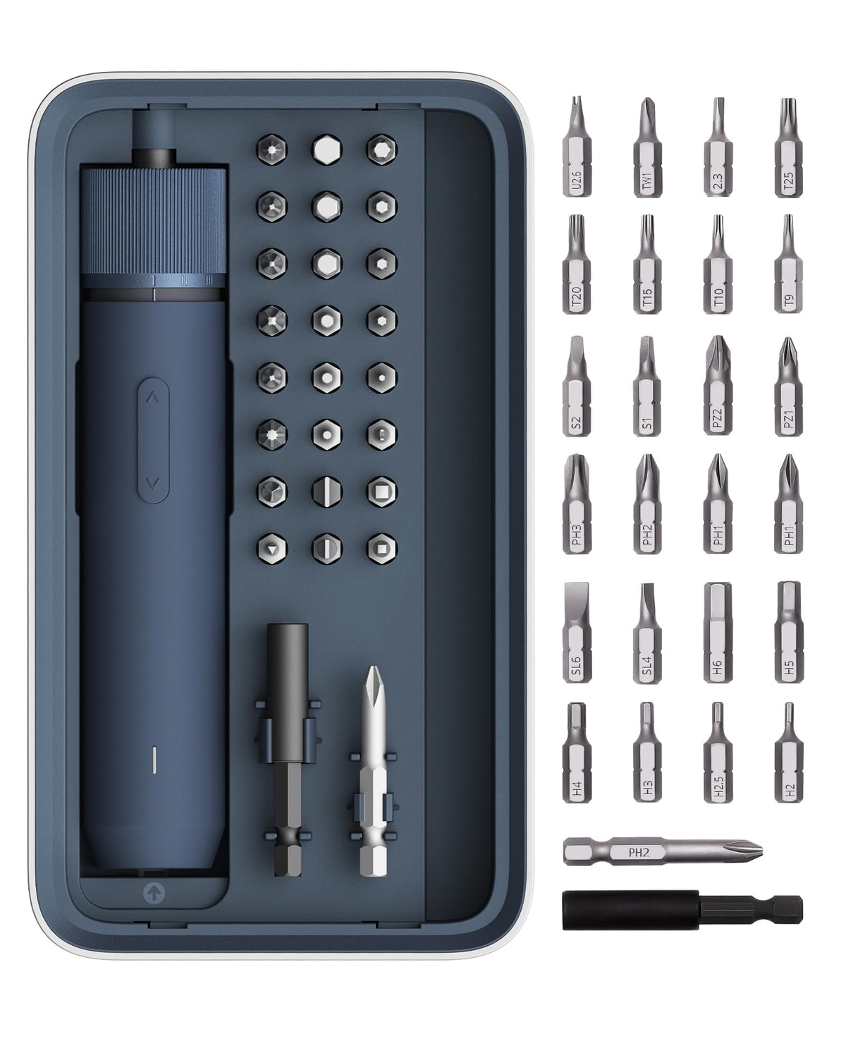 HOTO 25-Piece Upgraded Electric Screwdriver Kit, Cordless | Hand Tools - Image 1