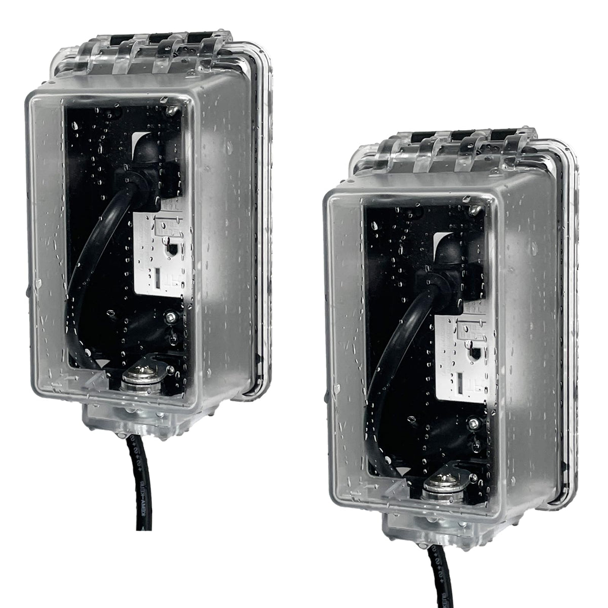 Universal Standard Electrical Outlet Cover with Lock,Fits Most - Image 1