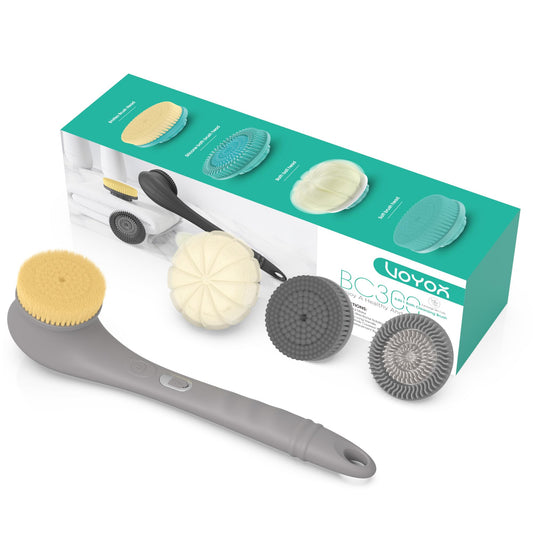 VOYOR Electric Body Brush Back Scrubber for Shower - Image 1