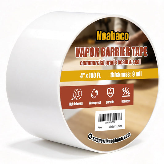 Vapor Barrier Tape, 9 Mil 4 inch x 180 FT - Image 1