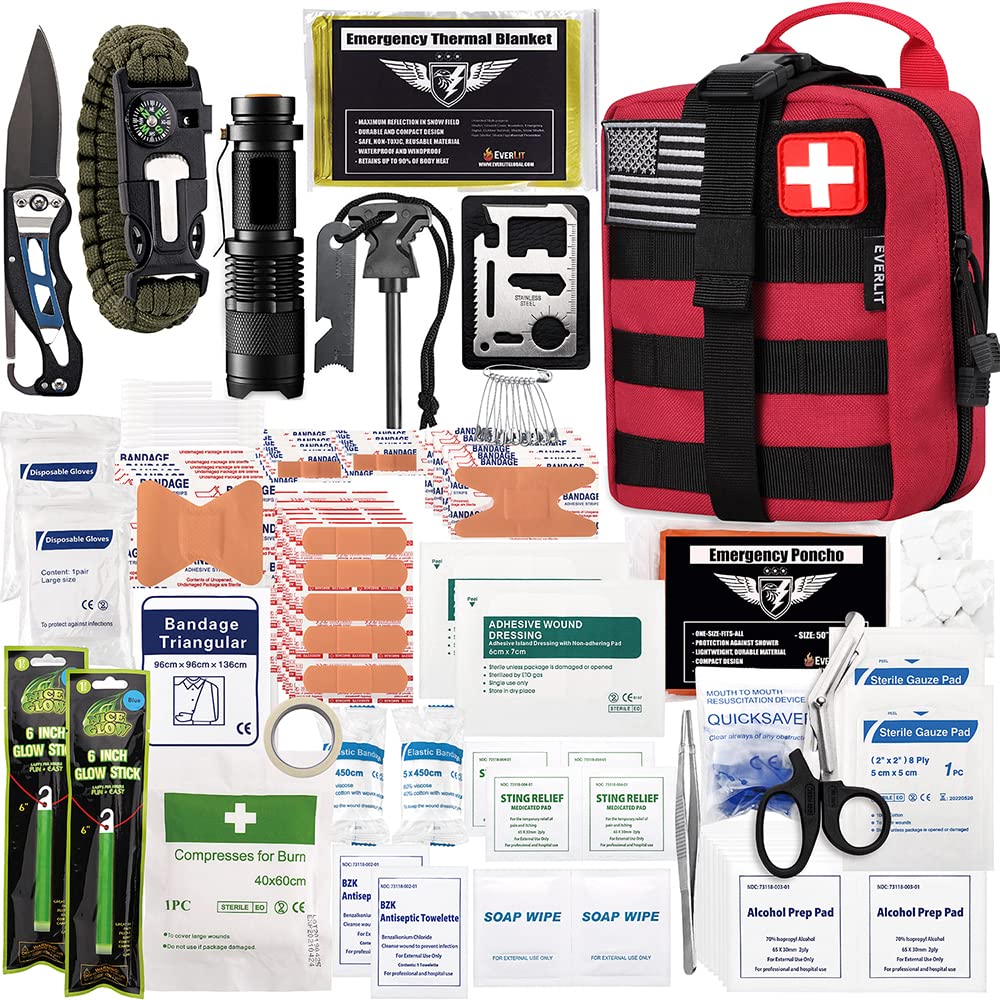 EVERLIT 250 Pcs Survival First Aid Kit - Image 1
