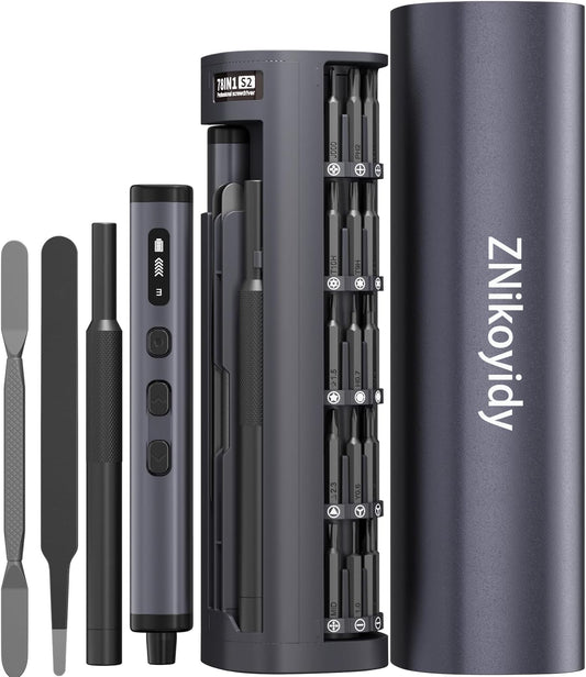 Electric Screwdriver Set, 78 in 1 Cordless Screwdriver - Image 1