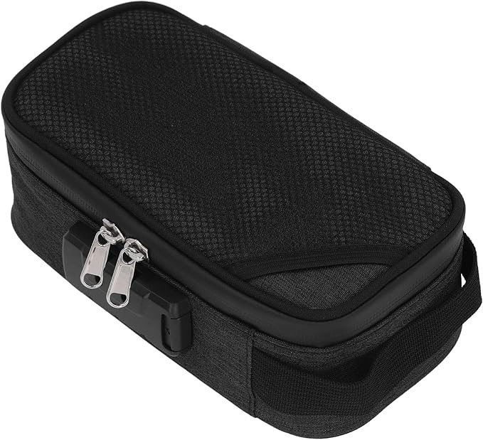 Odor Proof Pouch Organizer, Code Lock Design Smell Proof Container Portable Easy Using for Travel
