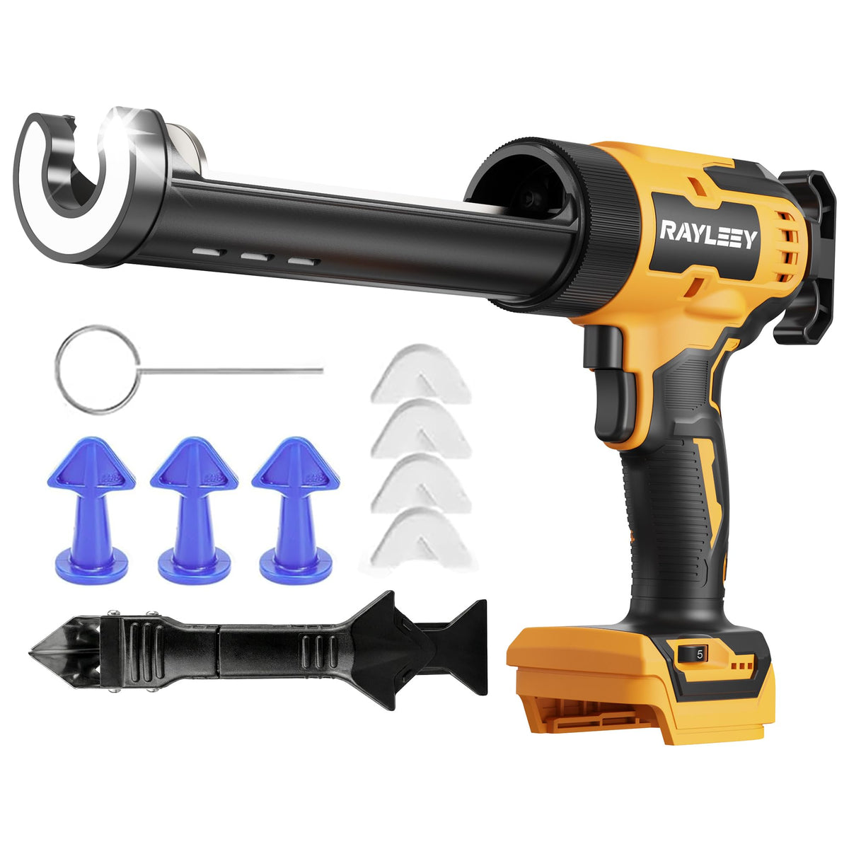 Electric Caulking Gun Compatible with Dewalt 20V Battery | Home Repair - Image 1