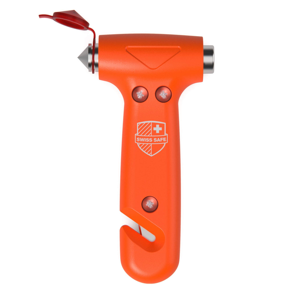Swiss Safe Car Safety Hammer Window Breaker Tool | Hand Tools - Image 1