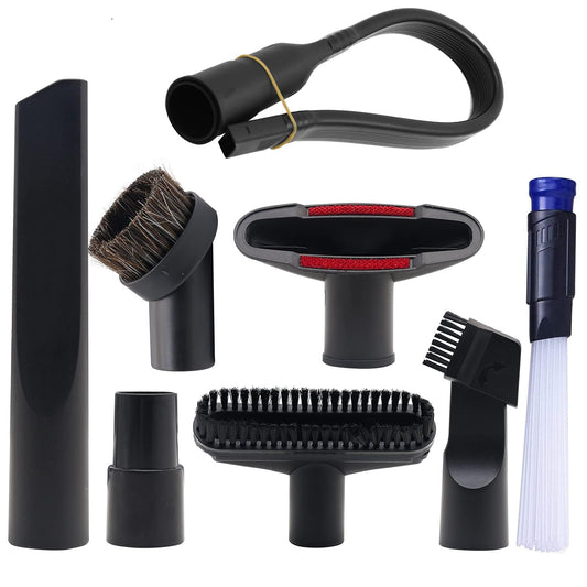Alrens 8 Pcs Universal Vacuum Attachments Brushes for Shop Vac - Image 1
