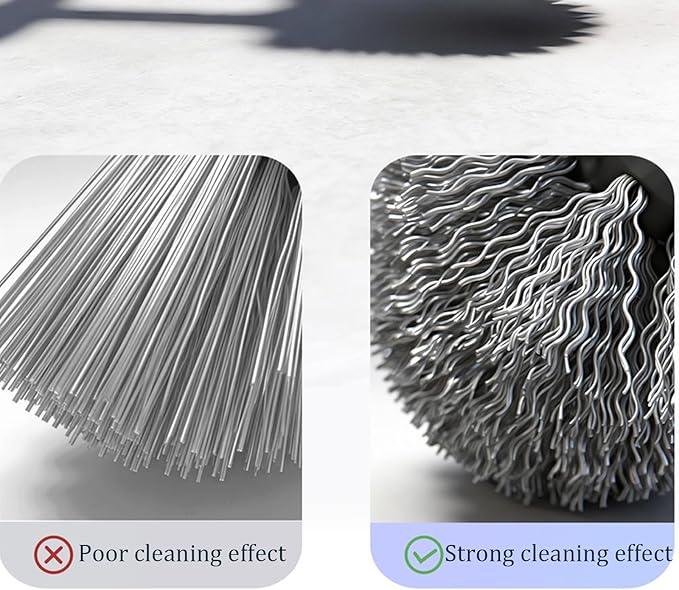 Black Toilet Brush and Holder Set, Floral Embossed Design Plastic Toilet Bowl Brush Set with Durable Bristles, Space-Saving Bathroom Cleaning Tool for Modern Decor