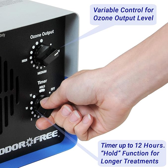 Villa 3000 Ozone Generator for Eliminating Odors, permanently removing Tobacco, Pet and Musty Odors at their Source - Easily Treats Up To 3000 Sq Ft