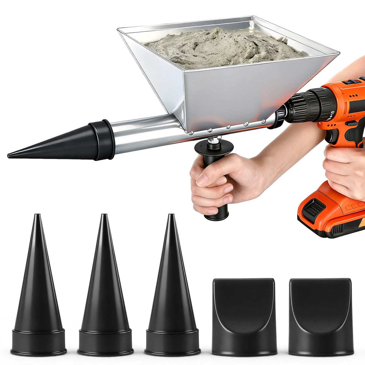 Electric Mortar Caulking Gun, Portable Cement Grouting Machine - Image 1