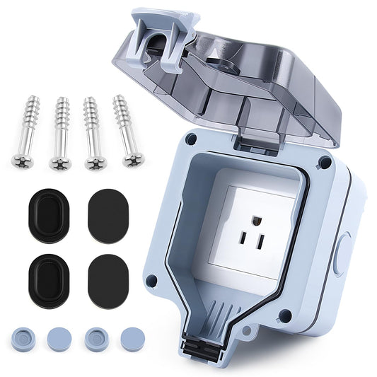 Zhushan Outdoor Waterproof Wall Power Socket - Single | Hand Tools - Image 1