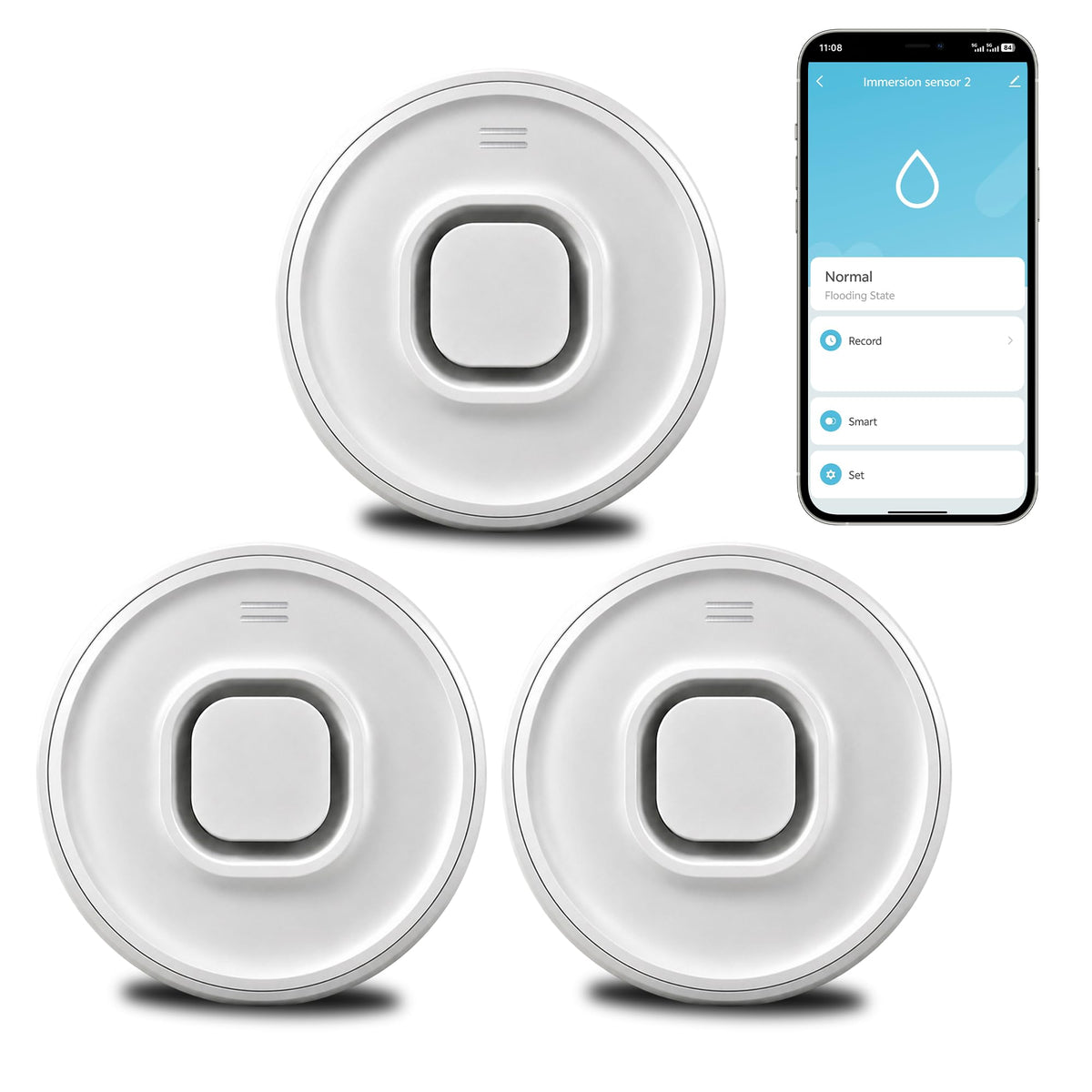 Water Leak Detector for Home Water Sensor Alarm Leak Detector - Image 1