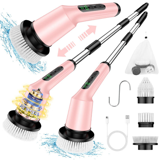 Electric Spin Scrubber for Bathroom, Shower Scrubber - Image 1