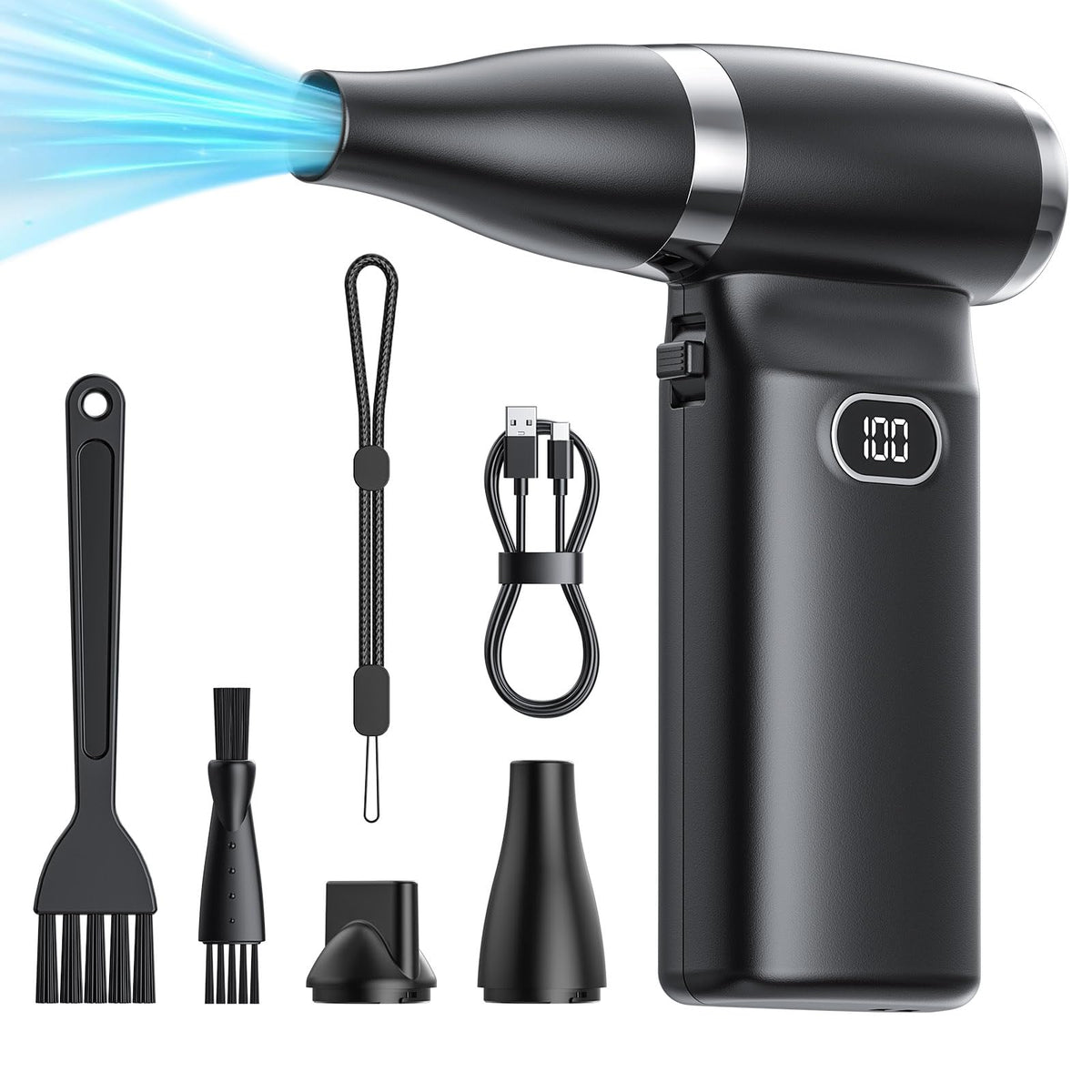 Compressed Air Duster Electric Blower Cordless Canned Air - Image 1