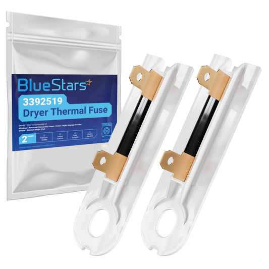 [2-Pack] BlueStars 3392519 Dryer Thermal Fuse | Laundry & Clothing - Image 1