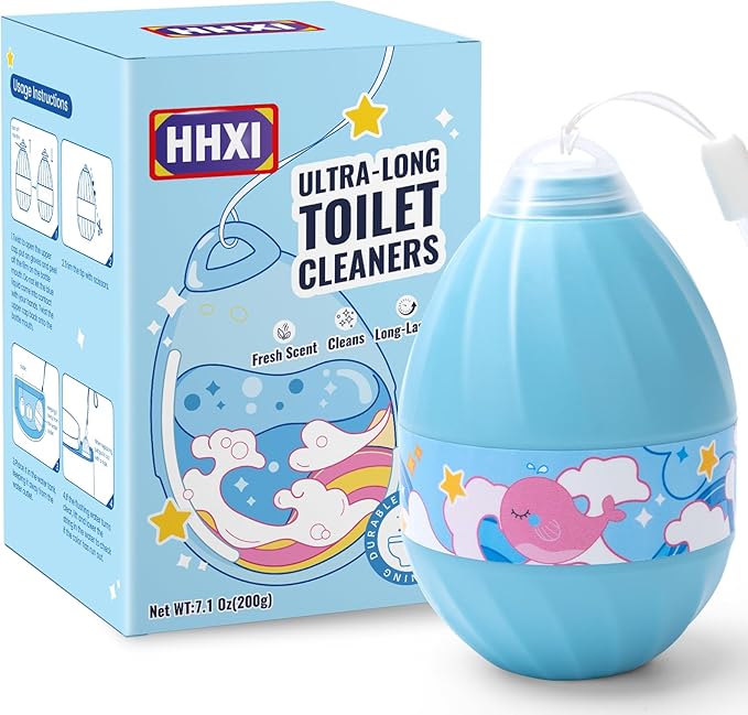 Automatic Toilet Bowl Cleaner Tablets, Long-Lasting Toilet Bowl Cleaner, Bathroom Toilet Tank Cleaner (1 Bottle)