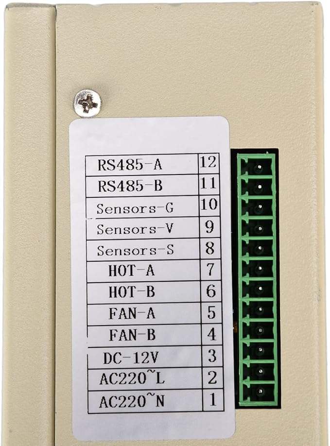 Closet Dehumidifier, Drainage Fully Functional Dehumidifier Controller Fan Type, Dehumidification Device with Temperature Probe for Control Cabinets, Furniture