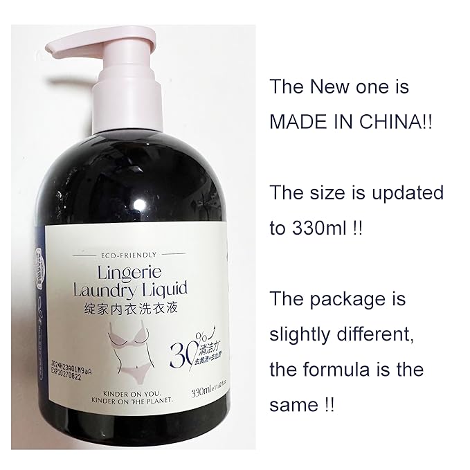 New Package Updated, Made in China, 1 PC Underwear Detergent Laundry Liquid, Removing Blood Stains & Dirts, Removing Bad Smell