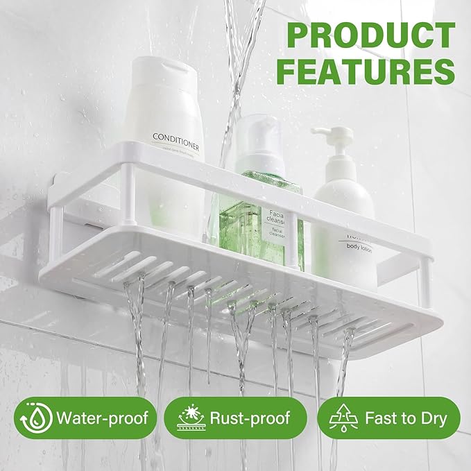 2pc Cosmetic Storage for Dresser Vanity and Bathroom Countertop, Detachable Storage Rack,No Drill Shelves for Wall, Cosmetic Display Case