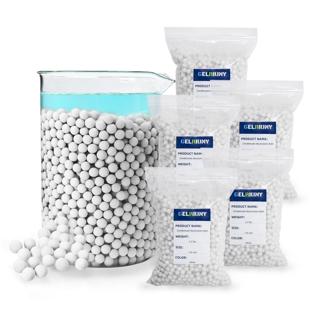 Condensate Neutralizer Refill Media, 16.5 lbs (5 Packs) - Image 1