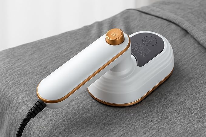 970 W Compact 2‑in‑1 Handheld Garment Steamer & Mini Iron – 5‑Second Rapid Heat, Dry & Wet Ironing, Anti‑Scald, Foldable, Travel & Home Use