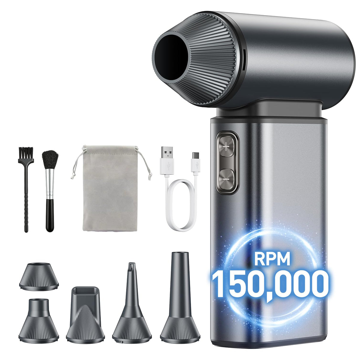 Compressed Air Duster Electric 150000RPM Super Power Mini Air - Image 1