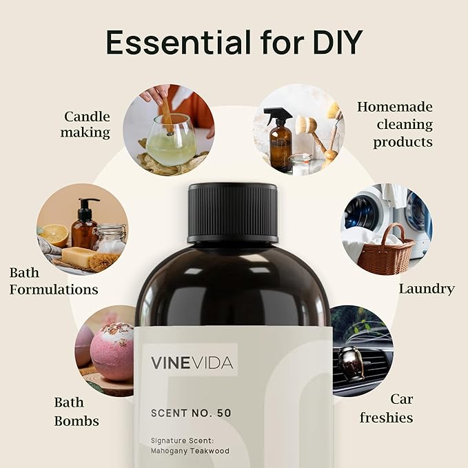VINEVIDA [4oz] Mountain Spring Fragrance Oil for Candle and Soap Making - Made in USA Candle Oil Scents