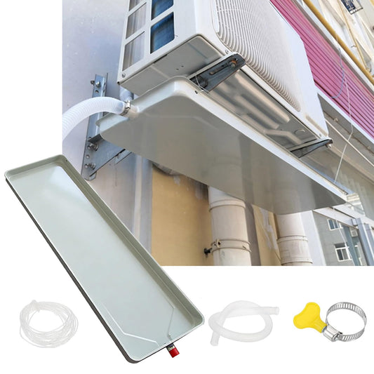 Air Conditioner Drip Pan Condensate Drain Pan 27.9x9.4in - Image 1