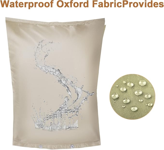 Backflow Preventer Insulation Cover,Pipe Insulation,Outdoor Pipe Covers For Winter Freeze Protection,Outdoor Faucet Covers For Winter Freeze Protection,Insulated Pipe Covers For Outside (16w*20h)