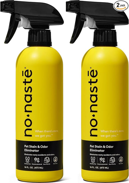 Pet Stain & Odor Eliminator Spray, Light Fresh Scent, 16oz (Pack of 2)