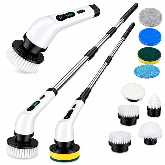 Electric Spin Scrubber, Cordless Cleaning Brush Scrubber - Image 1