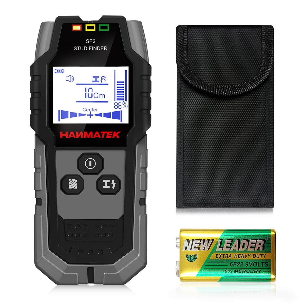 HANMATEK Stud Finder Wall Scanner - 5 in 1 Electronic Wall - Image 1
