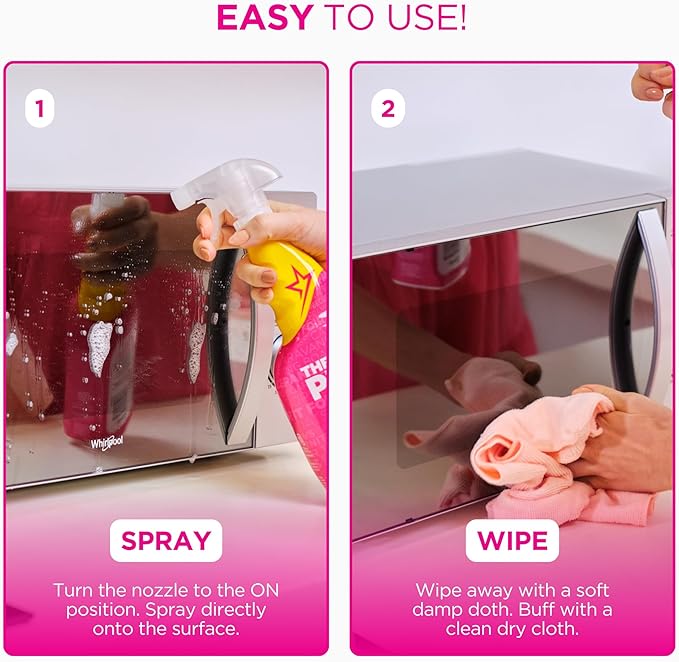 Stardrops - The Pink Stuff - The Miracle Cleaning Paste, Multi-Purpose Spray, And Bathroom Foam 3-Pack Bundle