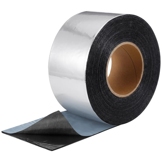 50 Mil Heavy Duty Aluminum Foil Rubber Tape, Waterproof - Image 1
