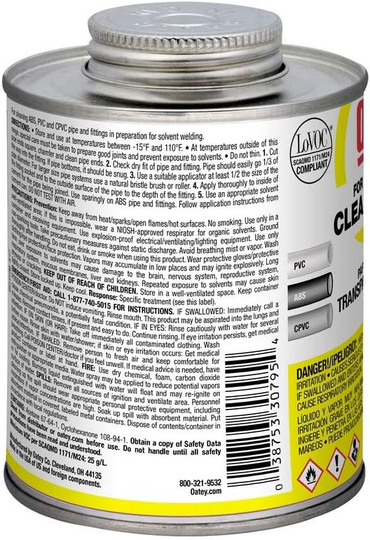 Oatey Oatey-30795, 16 oz
