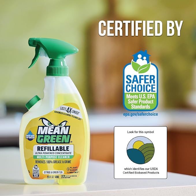 Concentrate Cleaner – 2-Pack, Covers Your Whole Kitchen