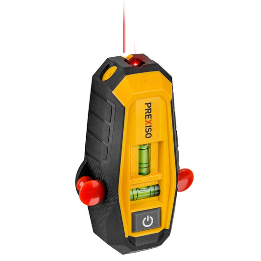 PREXISO 2-in-1 Line Laser Level & Magnetic Nail Detector - Image 1