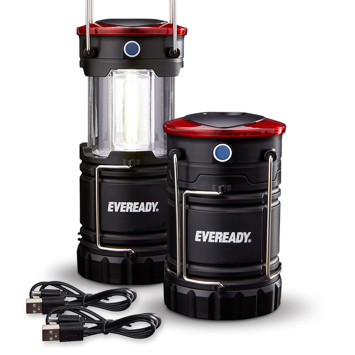 EVEREADY 360 LED Camping Lantern (2-Pack), Collapsible LED - Image 1