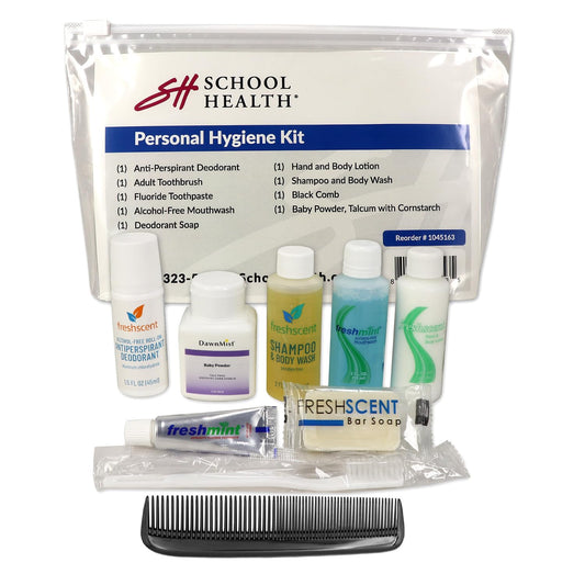 School Health - Personal Hygiene Kit, Compact and Portable - Image 1