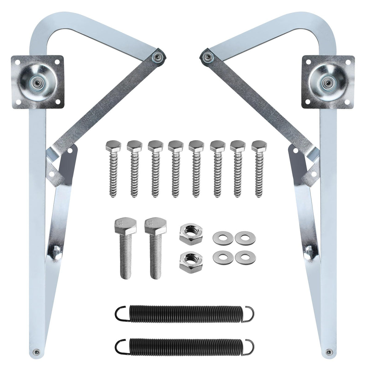 55-2 Attic Ladder Spreader Hinge Arms with Springs 56-1 - Image 1