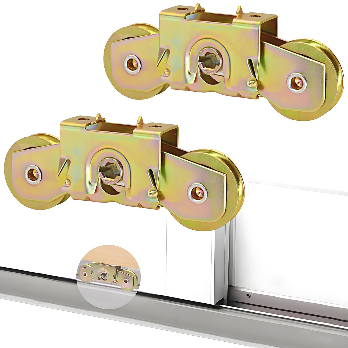 Andersen Patio Sliding Door Tandem Roller Assembly - Image 1