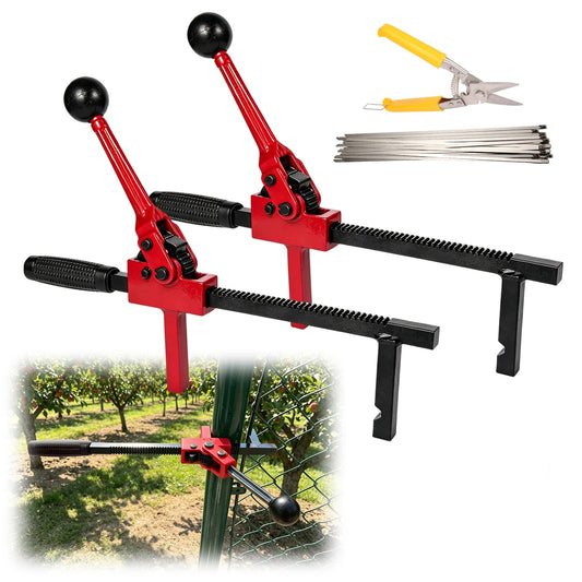2 Pack Fence Stretcher Tool, Heavy Duty Chain Link & - Image 1