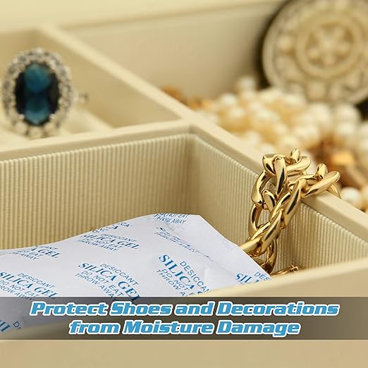 SurpOxyLoc 500 Gram(1Pack) Food Grade Silica Gel Packs Dessicant Packets for Moisture Control,Cobalt Chloride Free Moisture Absorbers for Food Storage